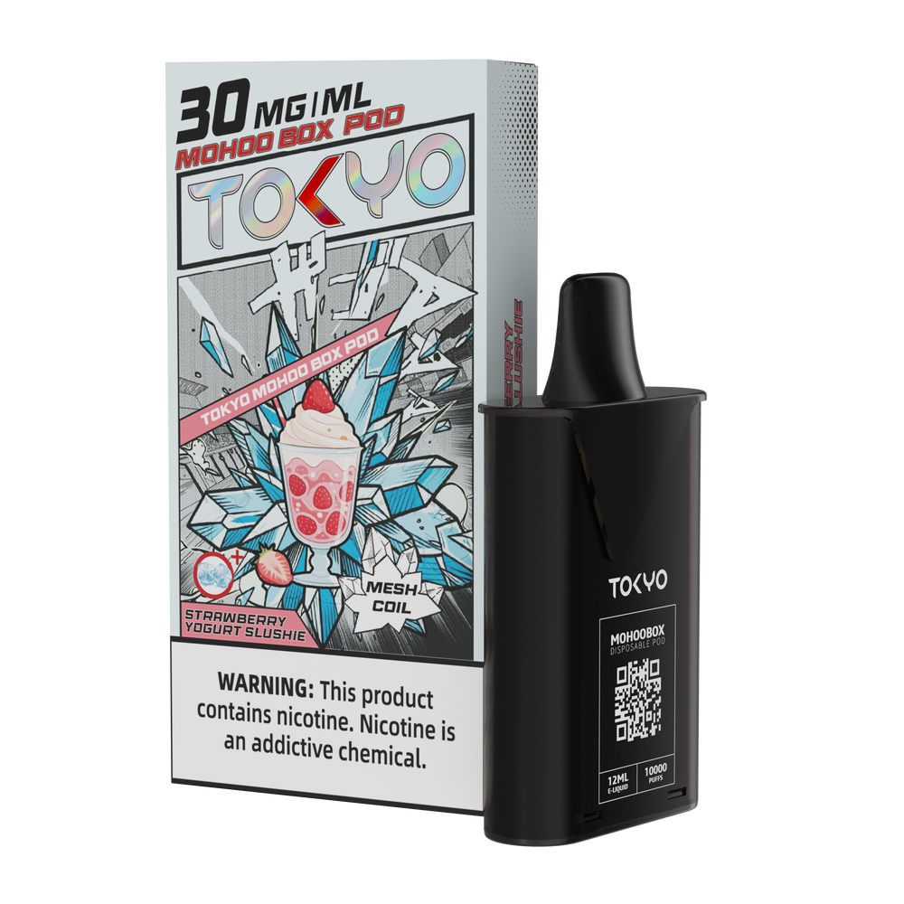 Tokyo-東京魔盒-極冰系列煙彈-草莓優格冰沙