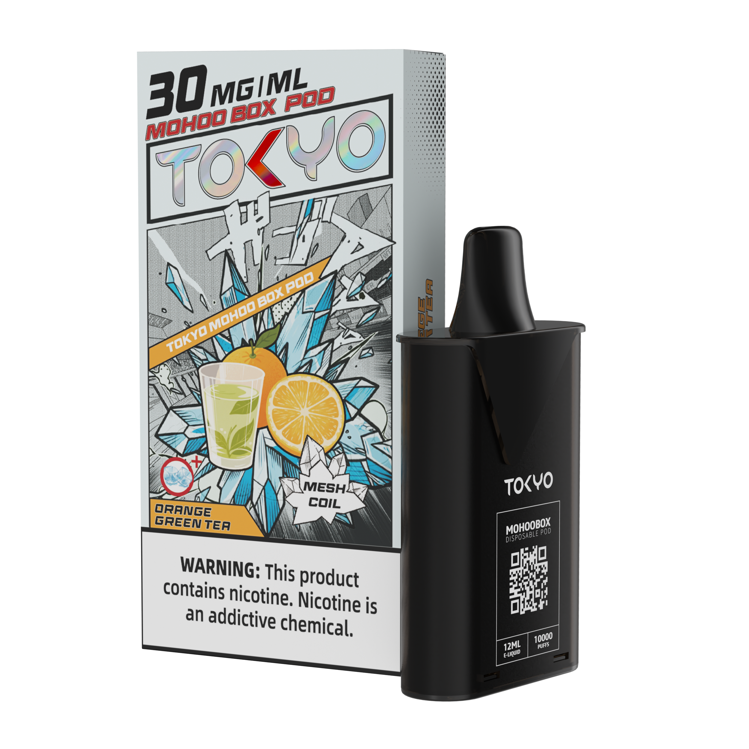 Tokyo-東京魔盒－極冰系列煙彈-柳橙綠茶